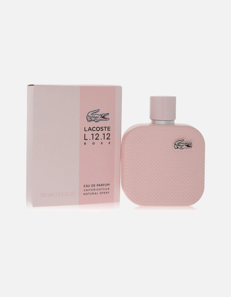Eau De L.12.12 Rose by Eau De Parfum Spray 3.3 oz for Women - Rose