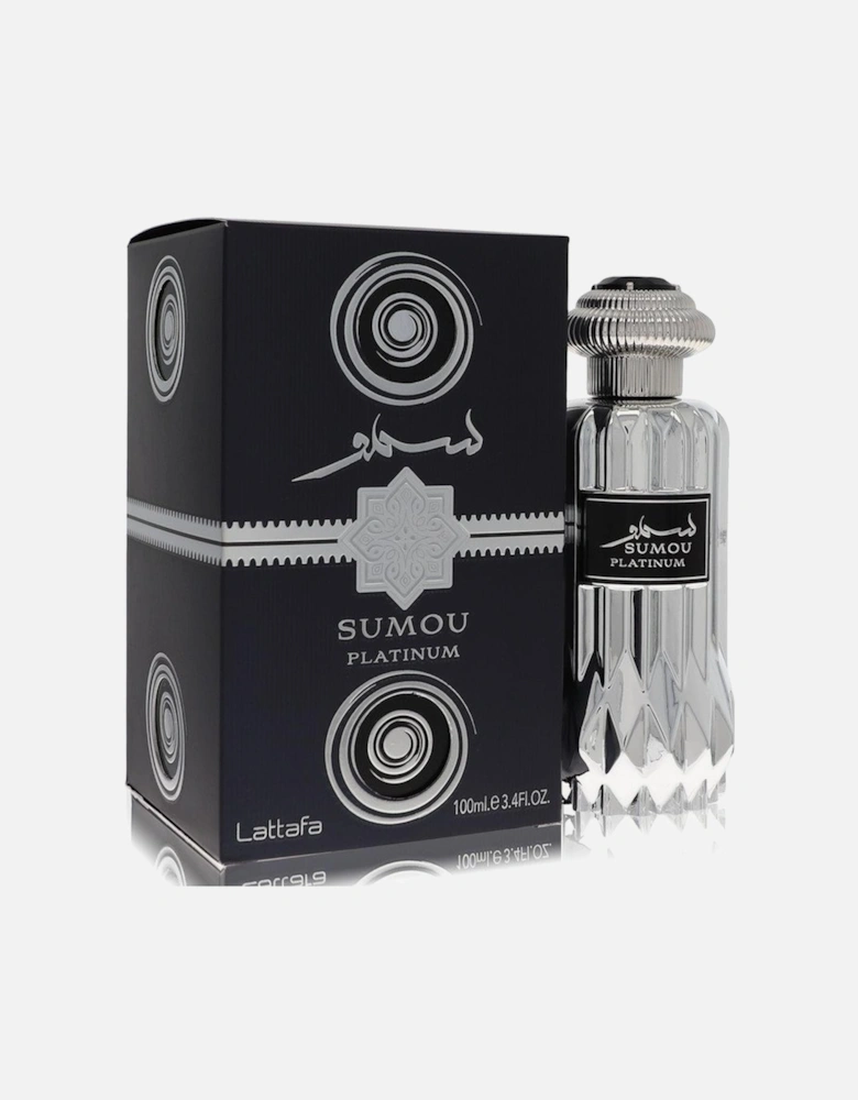 Sumou Platinum by Eau De Parfum Spray (Unisex) 3.4 oz for Men