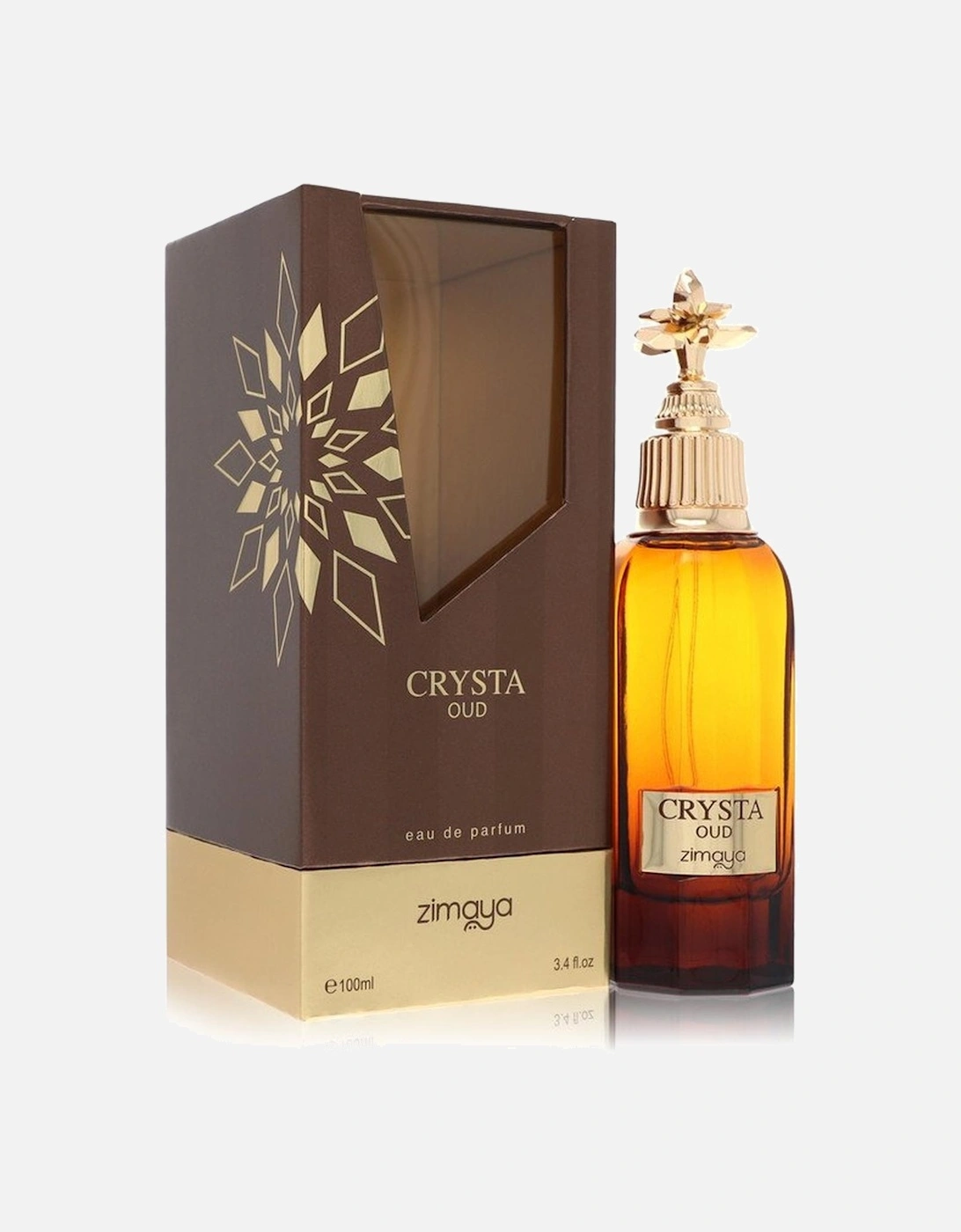 Zimaya Crysta Oud by Eau De Parfum Spray (Unisex) 3.4 oz for Men -, 2 of 1