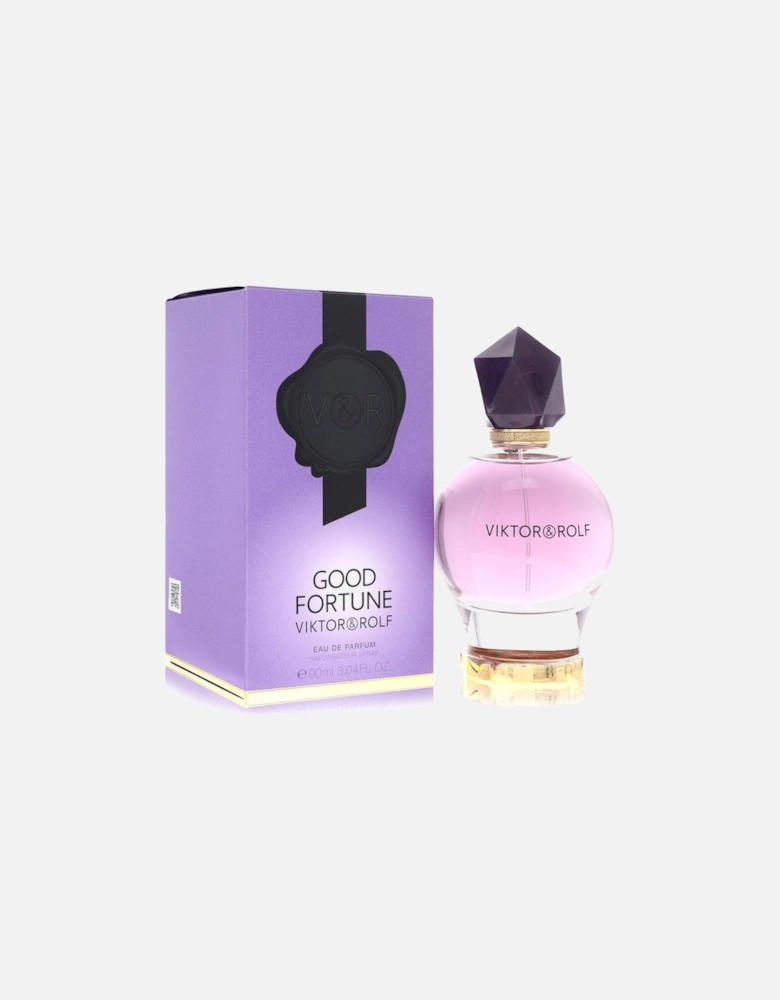 Good Fortune by Eau De Parfum Spray 3 oz for Women - Purple