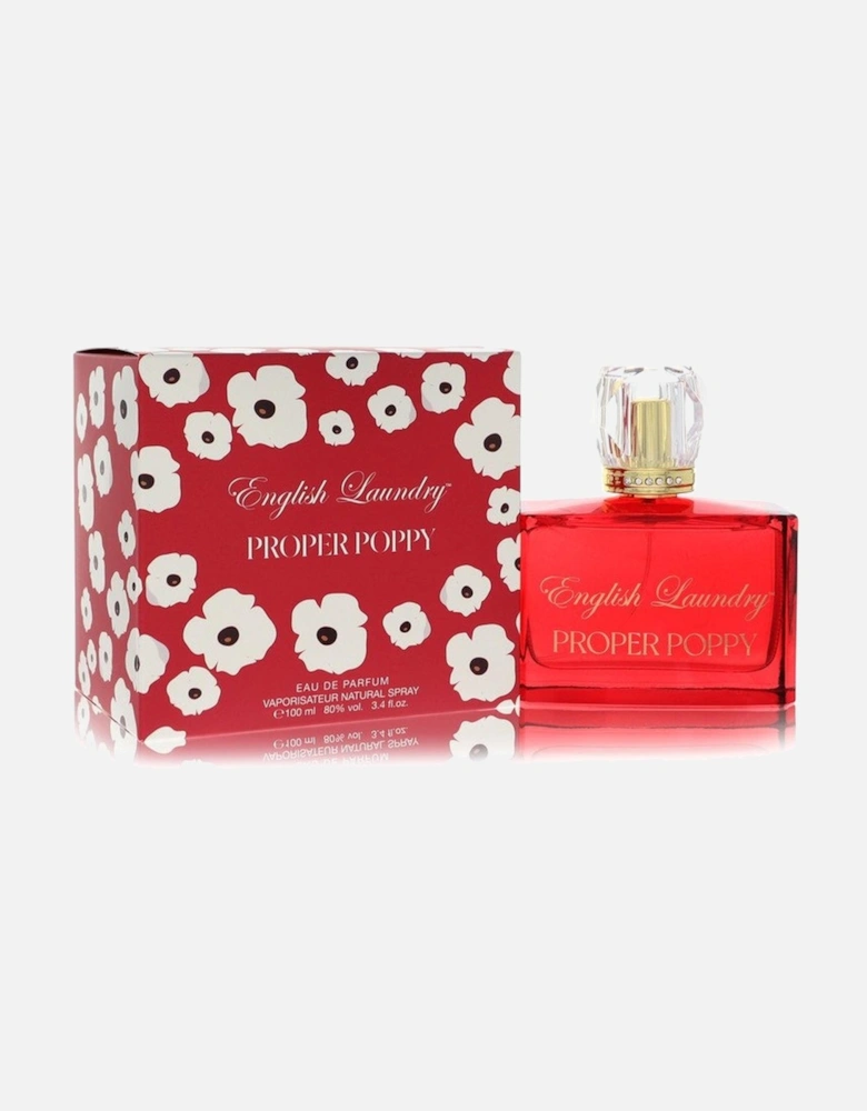 Proper Poppy by Eau De Parfum Spray 3.4 oz for Women - Poppy Red