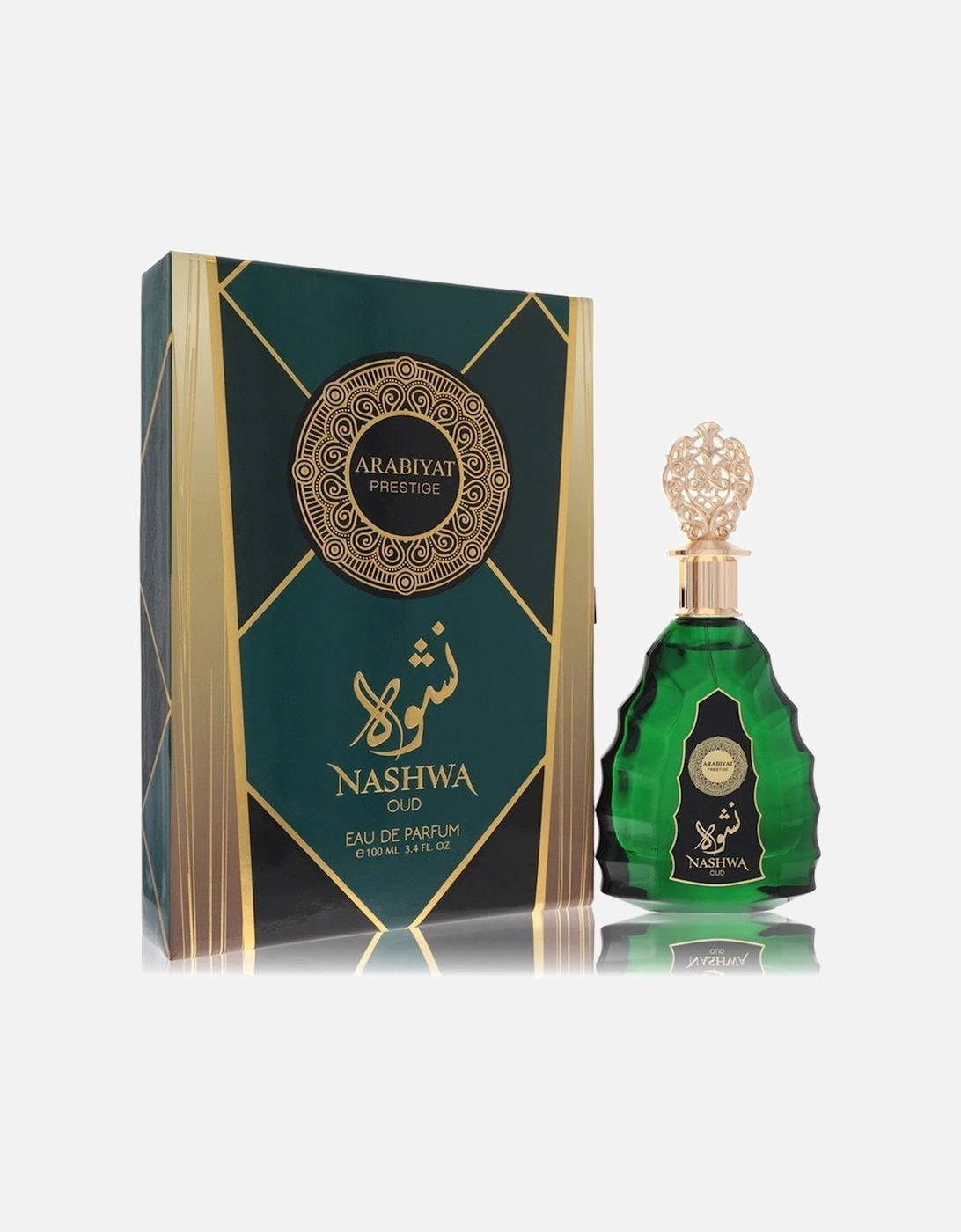 Nashwa Oud by Eau De Parfum Spray (Unisex) 3.4 oz for Men - Green, 2 of 1