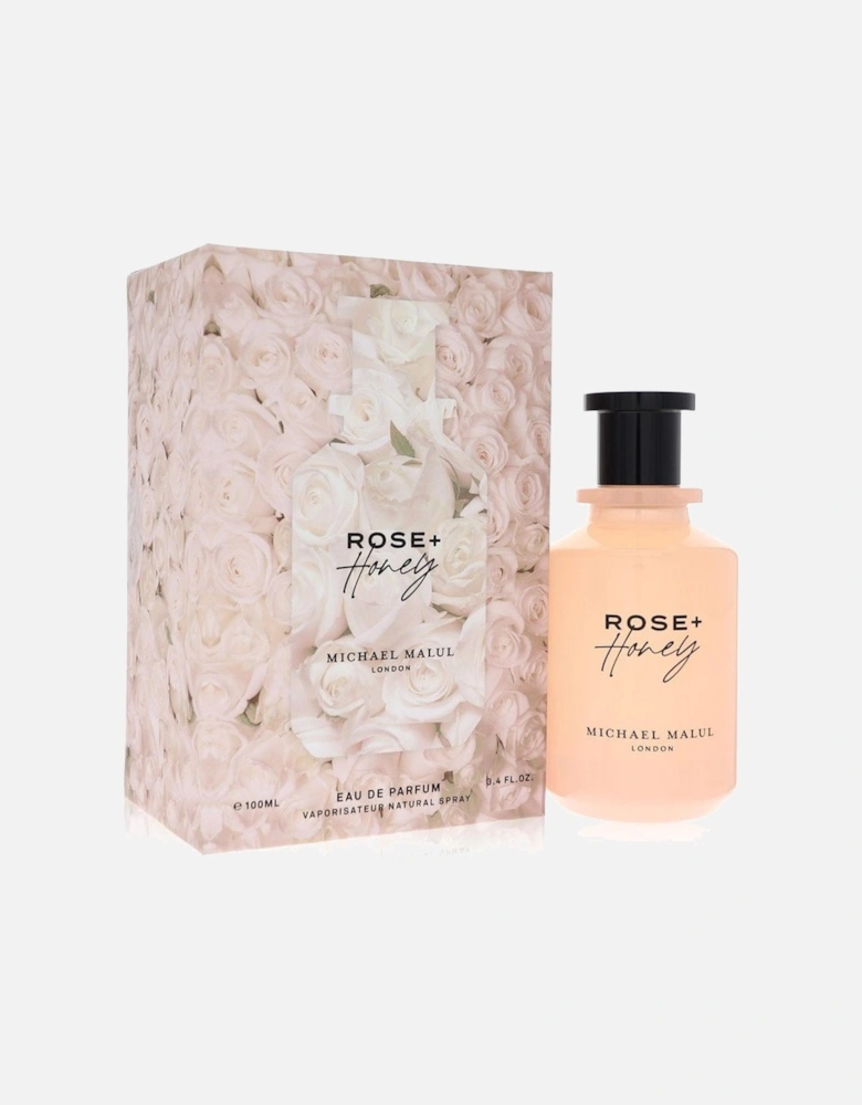 Rose + Honey by Eau De Parfum Spray 3.4 oz for Women - Rose Gold