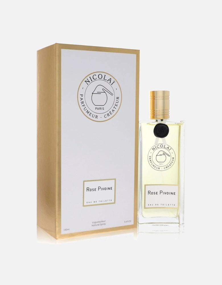 Rose Pivoine by Eau De Toilette Spray 3.4 oz for Women - Fresh Floral.