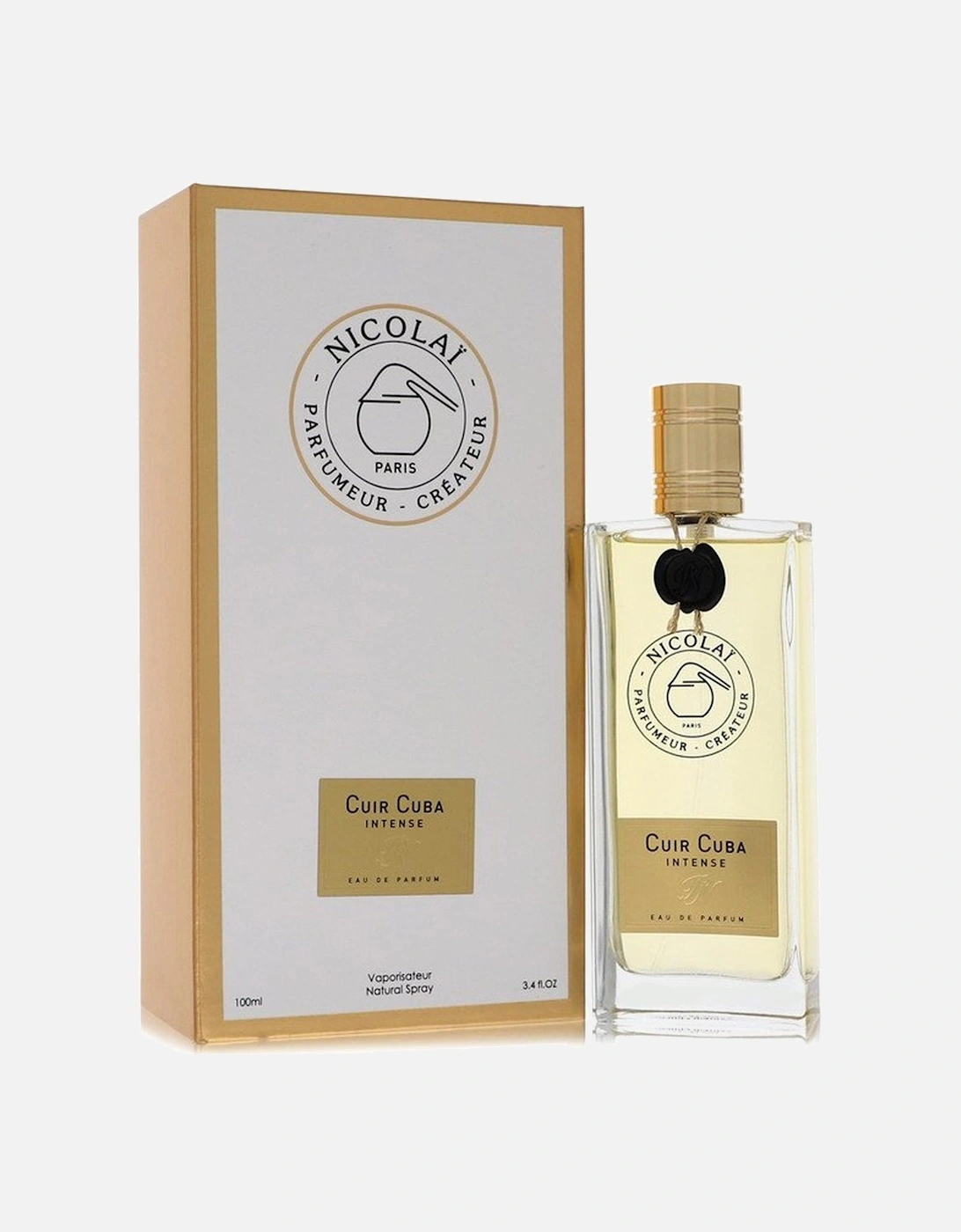 Cuir Cuba Intense by Eau De Parfum Spray (Unisex) 3.4 oz for Women -, 2 of 1