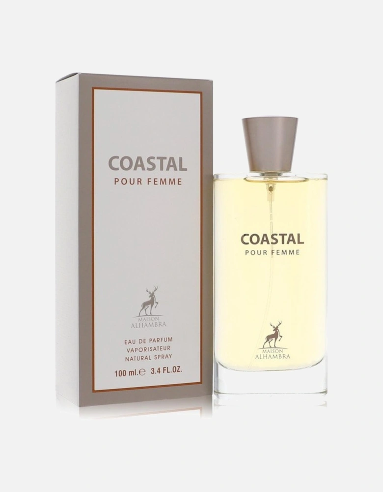 Coastal Pour Femme by Eau De Parfum Spray 3.4 oz for Women