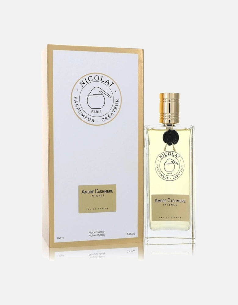Ambre Cashmere Intense by Eau De Parfum Spray (Unisex) 3.4 oz for