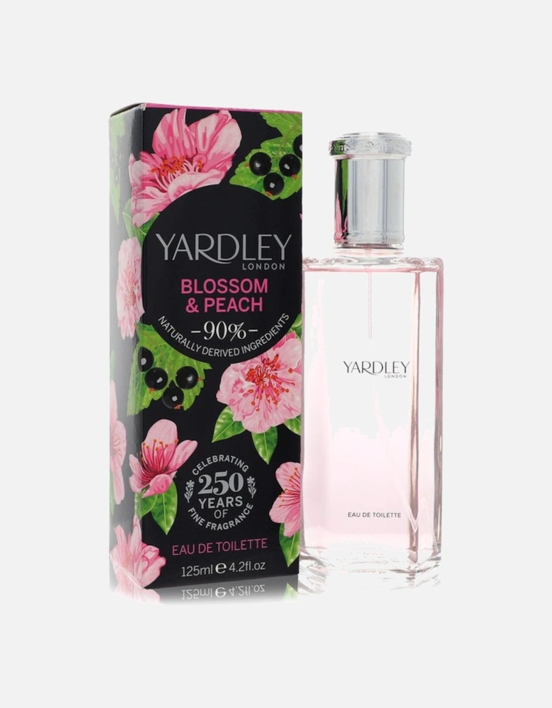 Yardley Blossom & Peach by Eau De Toilette Spray 4.2 oz for Women