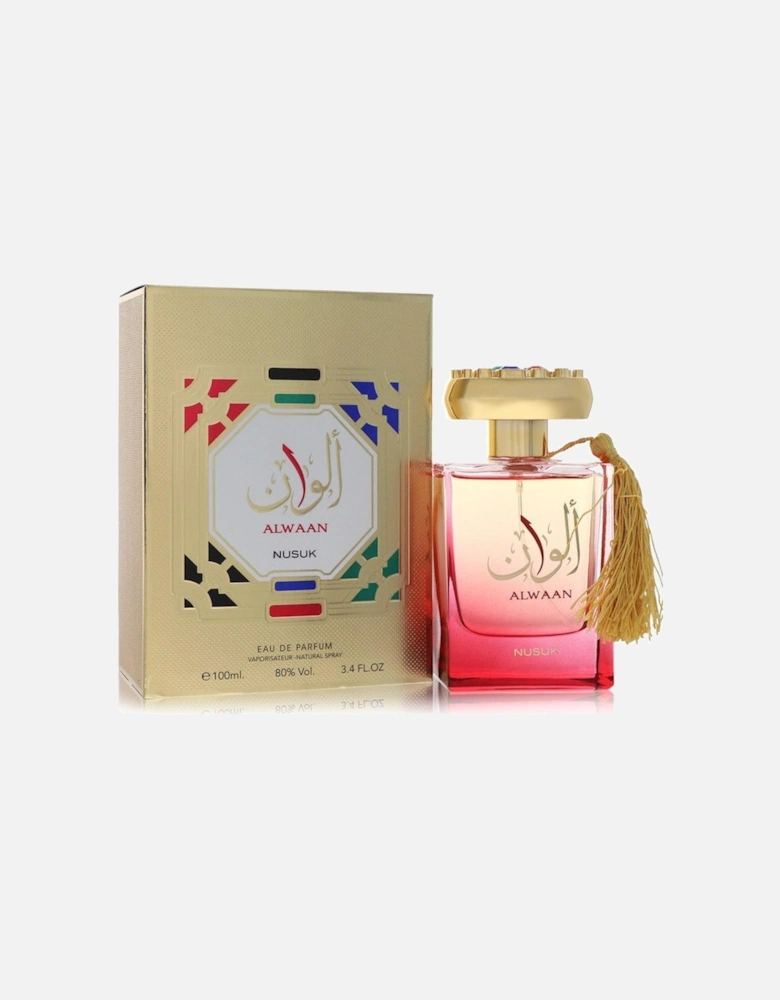 Alwaan by Eau De Parfum Spray (Unisex) 3.4 oz for Women - Pink