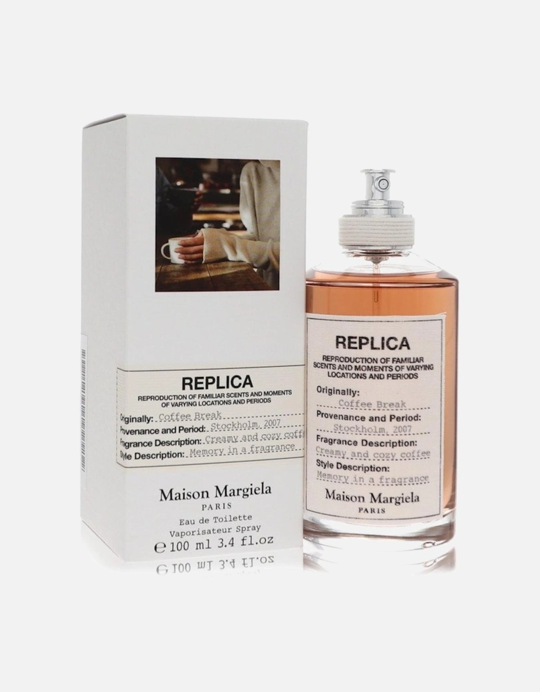 Replica Coffee Break by Eau De Toilette Spray (Unisex) 3.4 oz for