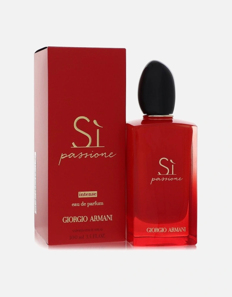 Armani Si Passione Intense by Eau De Parfum Spray 3.4 oz for Women -