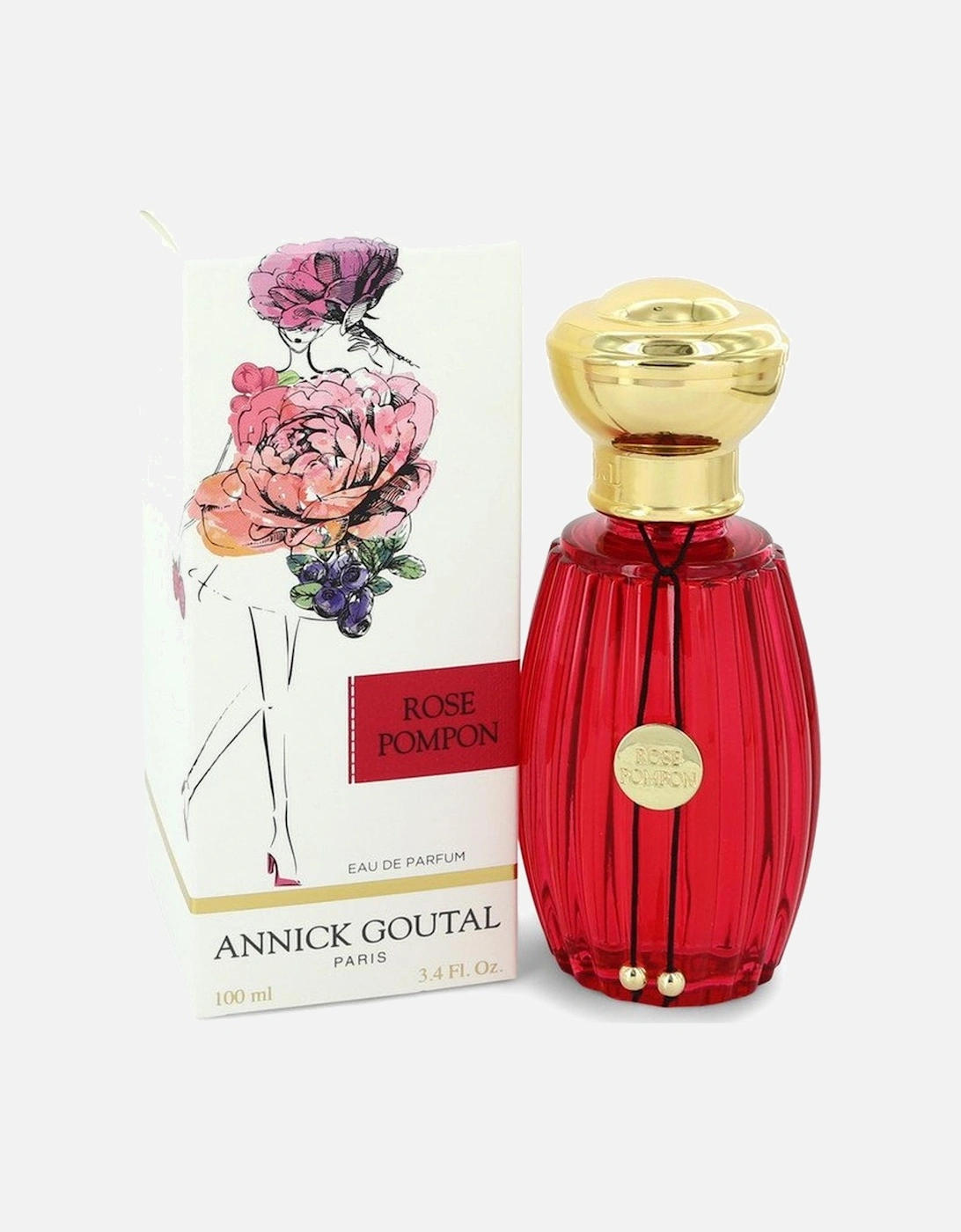 Rose Pompon by Eau De Parfum Spray 3.4 oz for Women - Raspberry Pink, 2 of 1