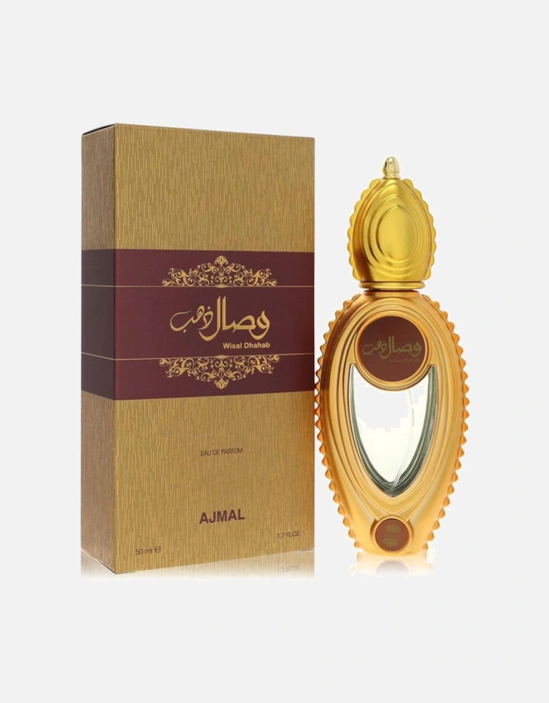 Wisal Dhahab by Eau De Parfuim Spray (Unisex) 1.7 oz for Women - Gold