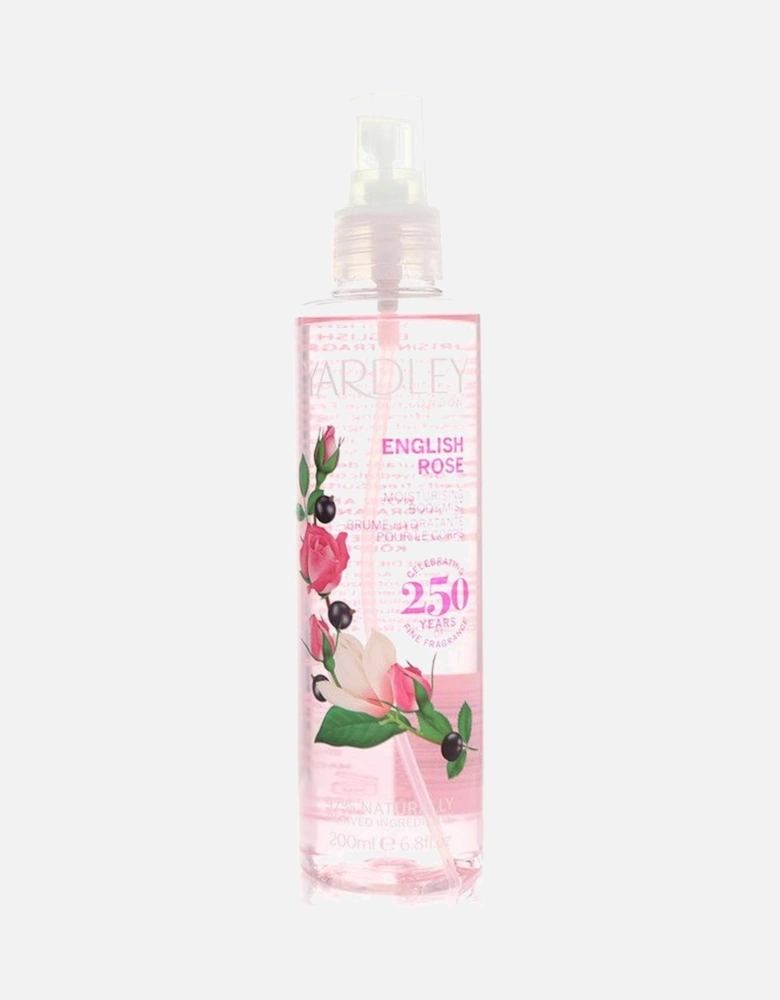 English Rose Yardley by Body Mist Spray 6.8 oz for Women - Pink Body