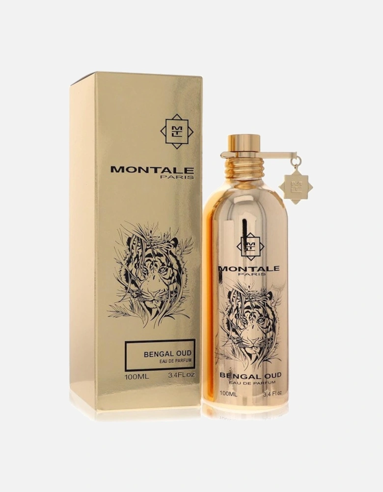 Bengal Oud by Eau De Parfum Spray (Unisex) 3.4 oz for Women - Gold