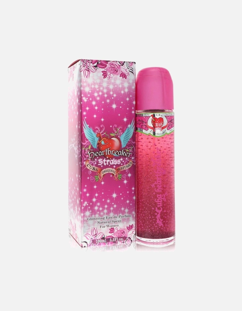 Cuba Strass Heartbreaker by Eau De Parfum Spray 3.4 oz for Women -