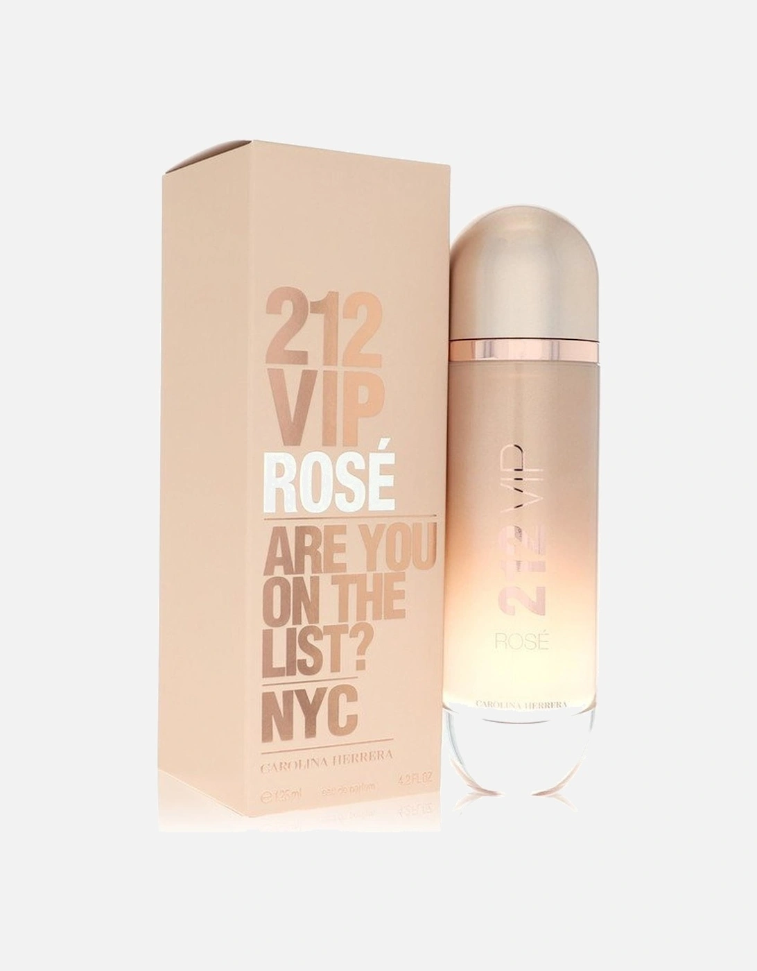 212 VIP Rose by Eau De Parfum Spray 4.2 oz for Women - Rose Gold, 2 of 1