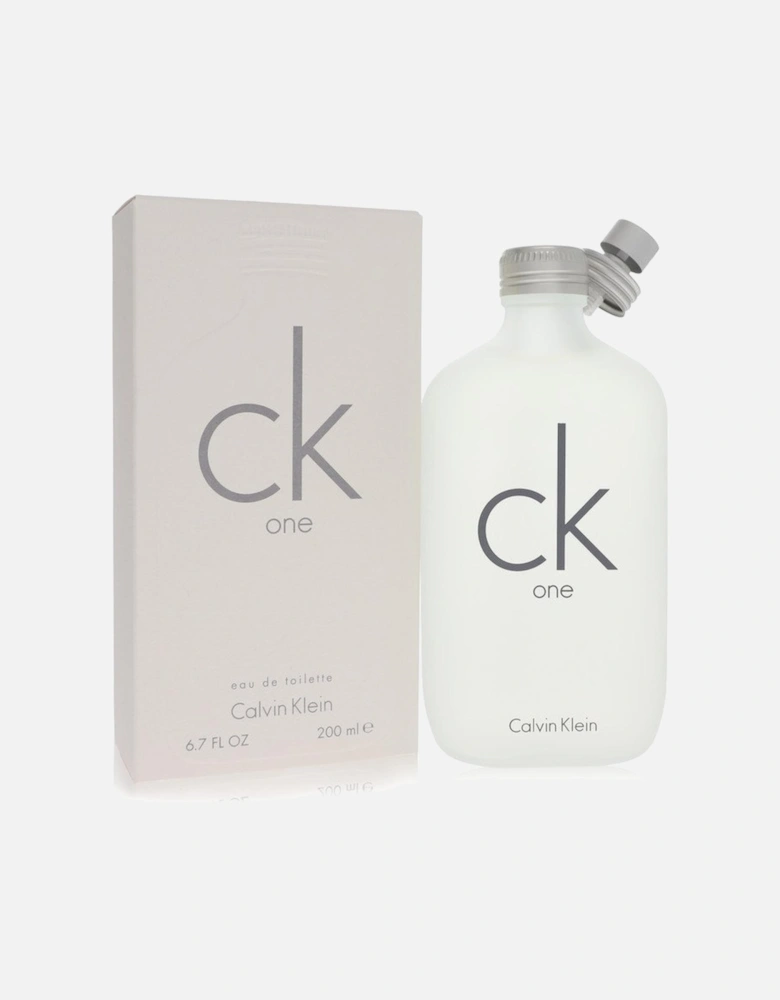 Ck One by Eau De Toilette Spray (Unisex) 6.6 oz for Men - White