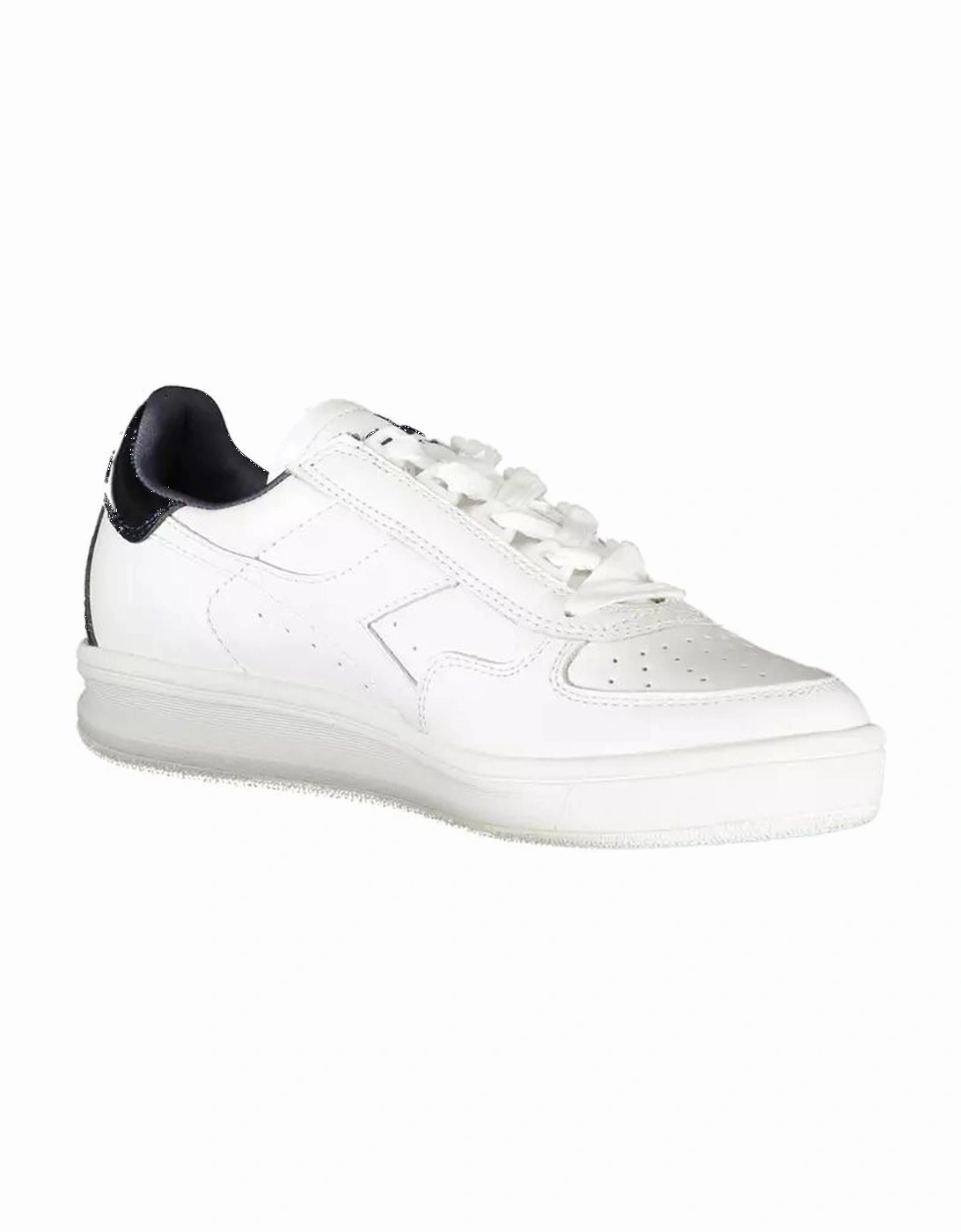 White Fabric Sneaker Women