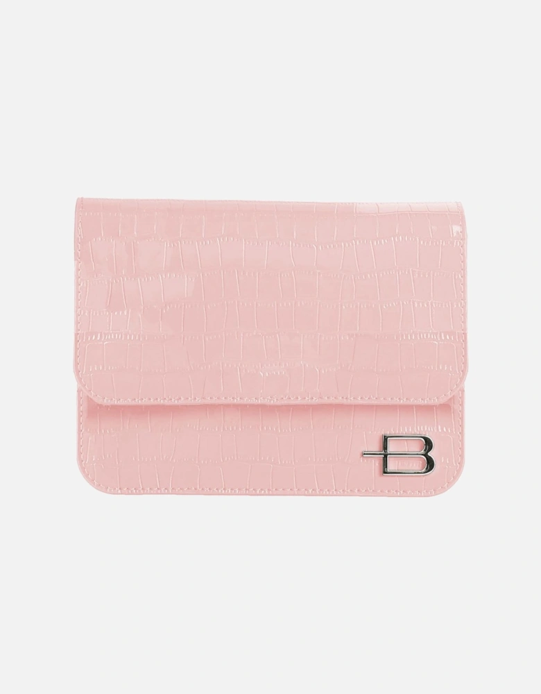 Pink Leather Di Calfskin Clutch Bag Women