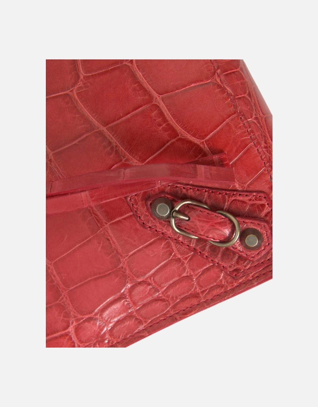 Exotic Red Alligator Leather Clutch Women Clutch Bags