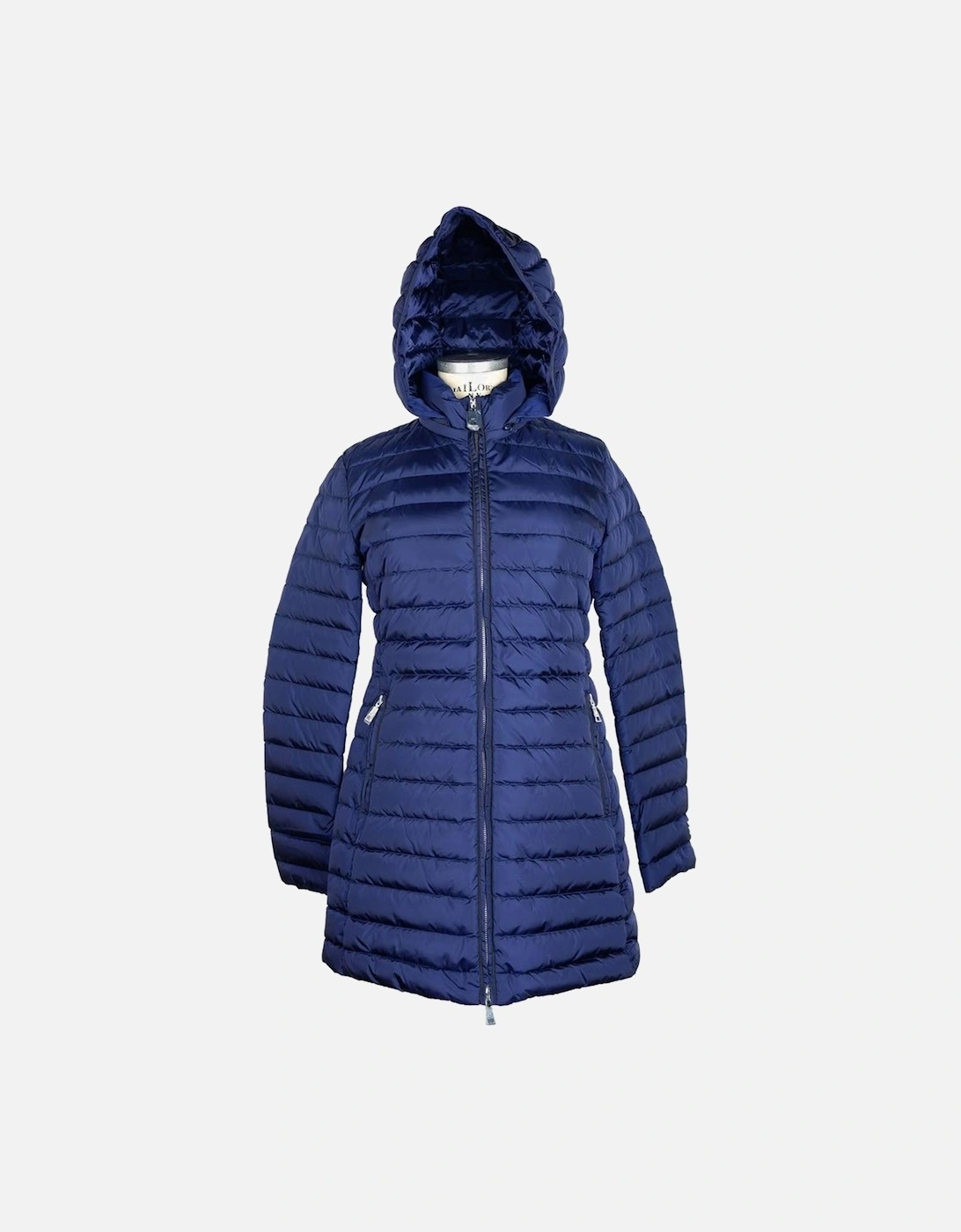 Hooded Puffer Jacket Model AD7990 Women - Blue Jackets, 3 of 2
