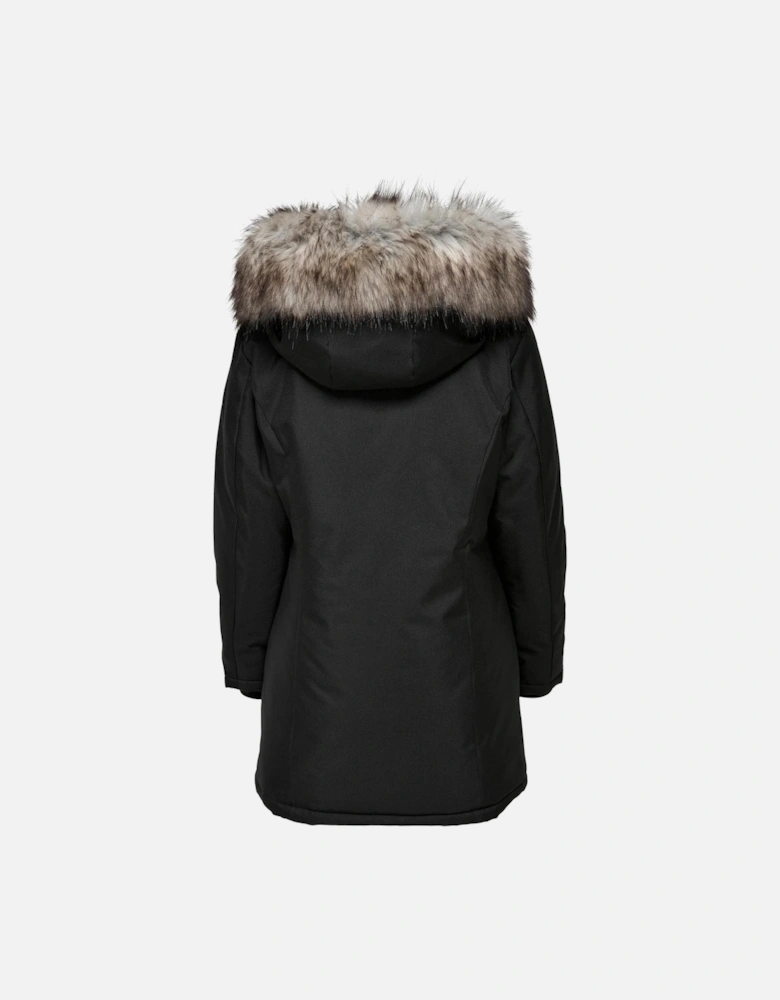 Winter Parka Coat Model ONLMARGOT Women - Black Jackets