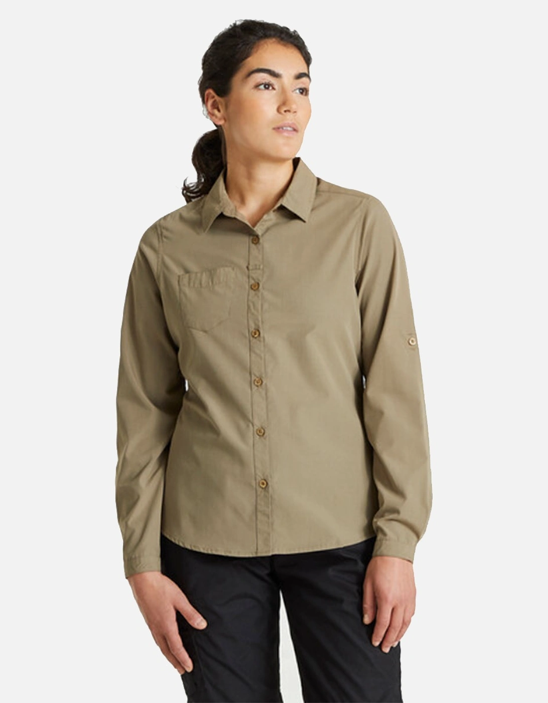 Womens/Ladies Expert Kiwi Long-Sleeved Shirt