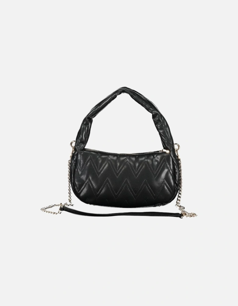 Leather Quilted Chain Shoulder Bag Women - Black Handbags