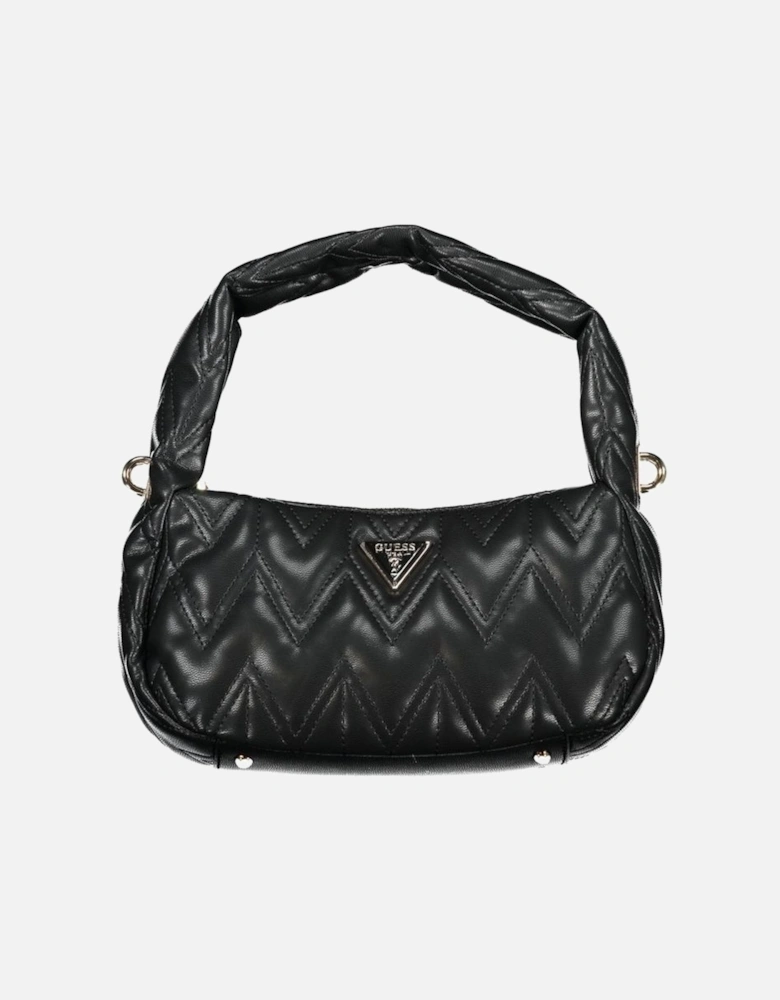 Leather Quilted Chain Shoulder Bag Women - Black Handbags