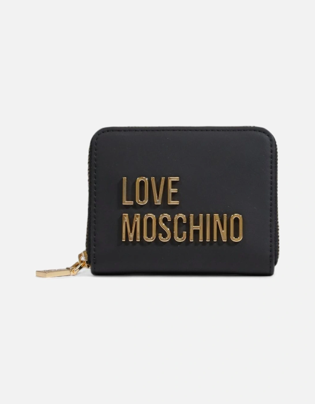Black Zippered Polyurethane Wallet - Women, 4 of 3