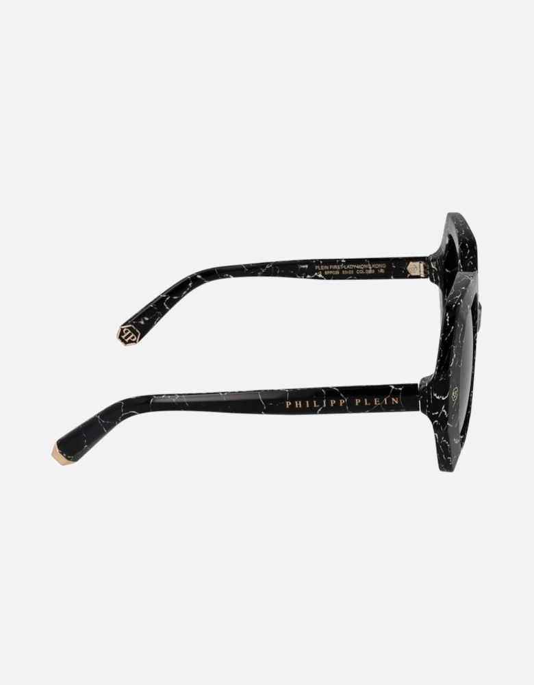 Square Full-Rim Gradient Sunglasses Women - Black