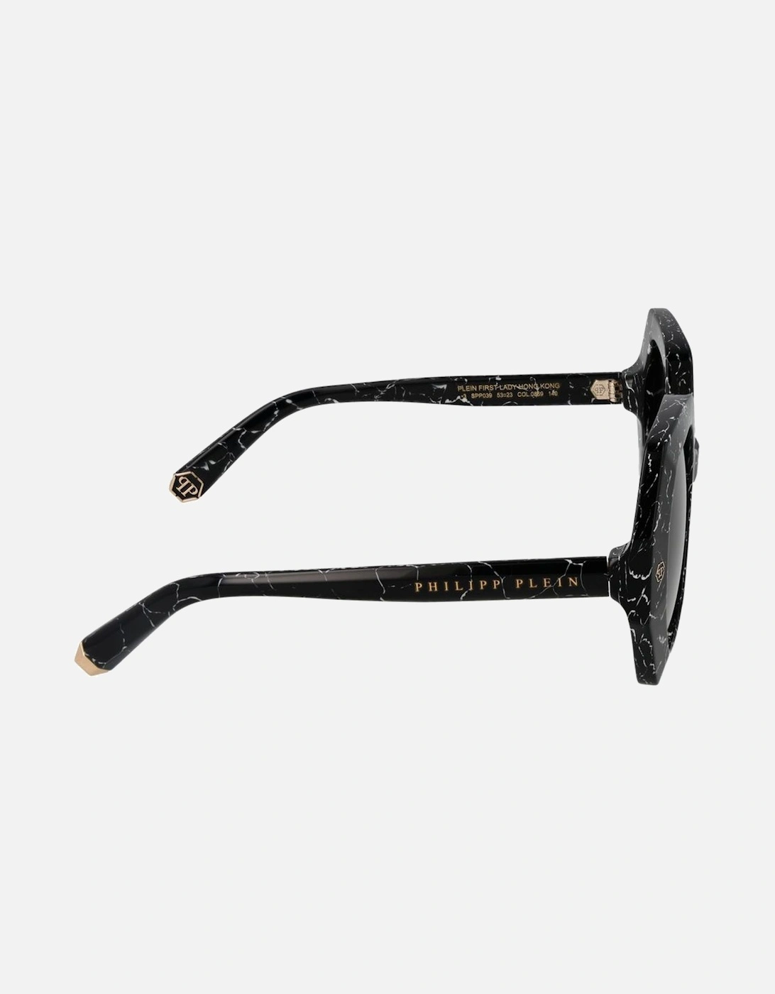 Square Full-Rim Gradient Sunglasses Women - Black