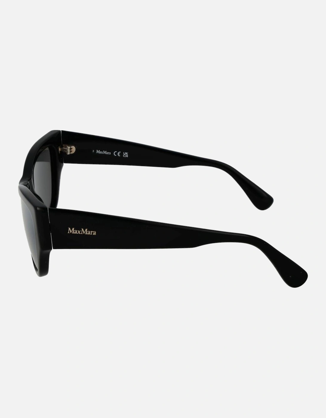 Cat Eye Full-Rim Mirrored Sunglasses Women - Black