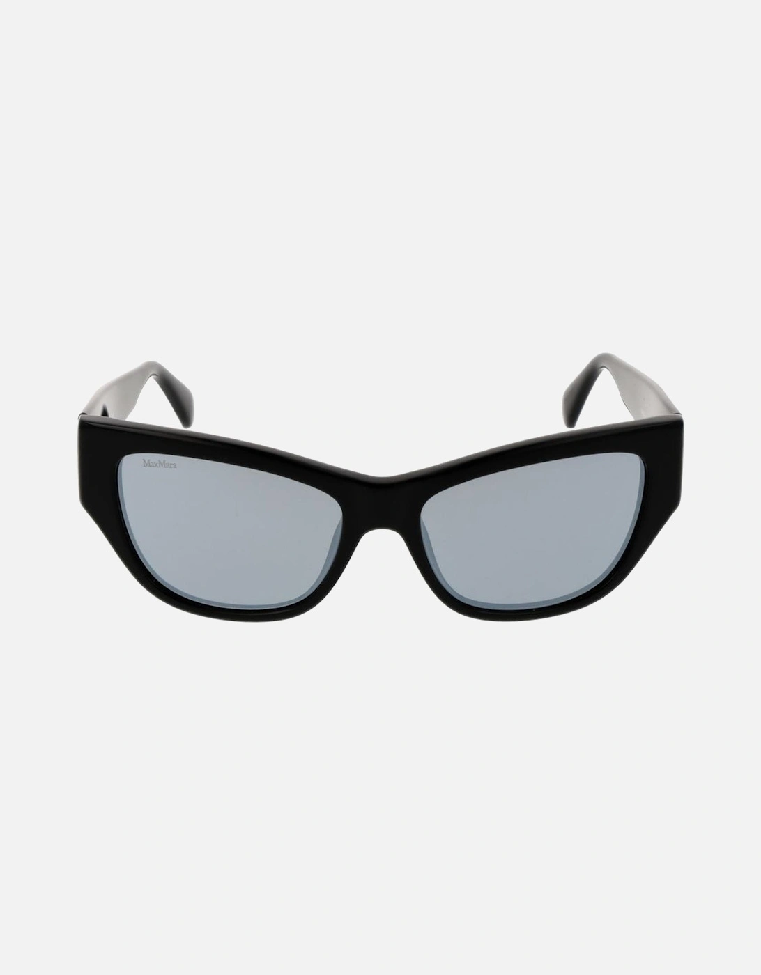 Cat Eye Full-Rim Mirrored Sunglasses Women - Black