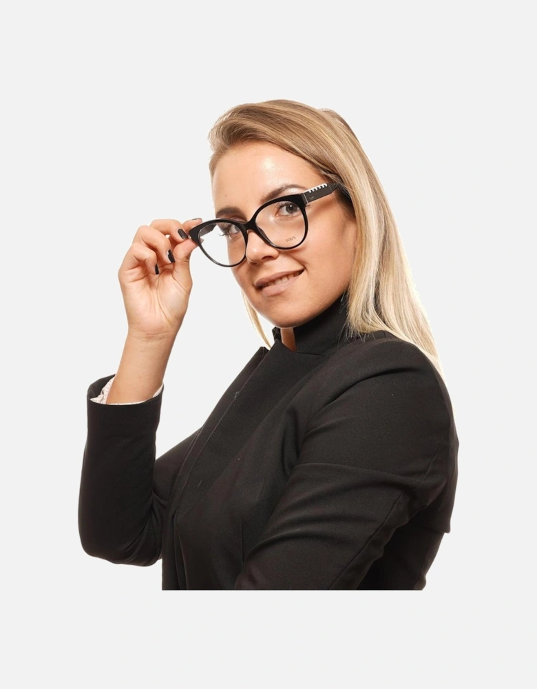 TO5208 001 Round Eyeglasses Women - Black Frames