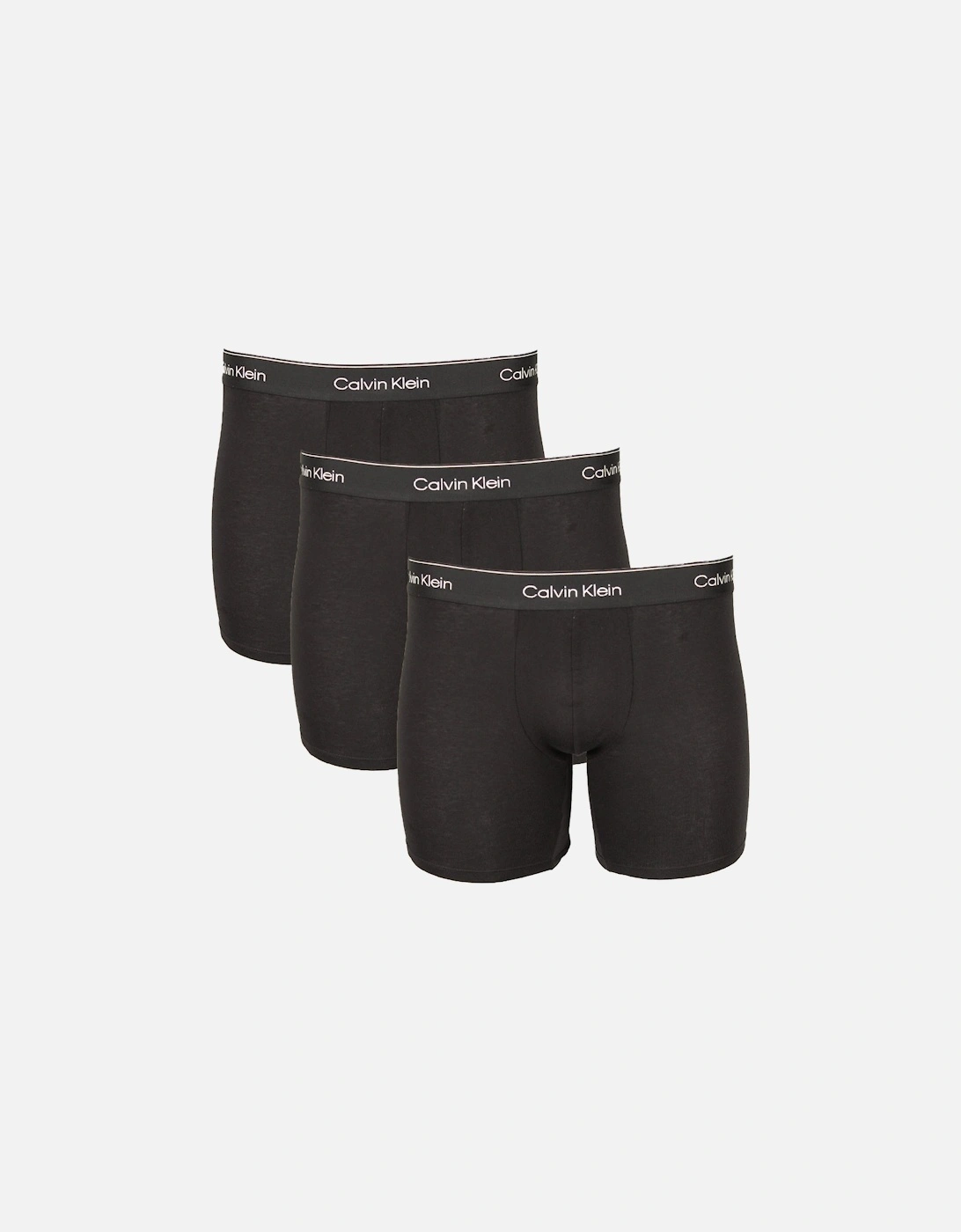 Calvin Klein Men's Black 3-Pack Modern Cotton Boxer Briefs, - : 37/36/32 Extra Large