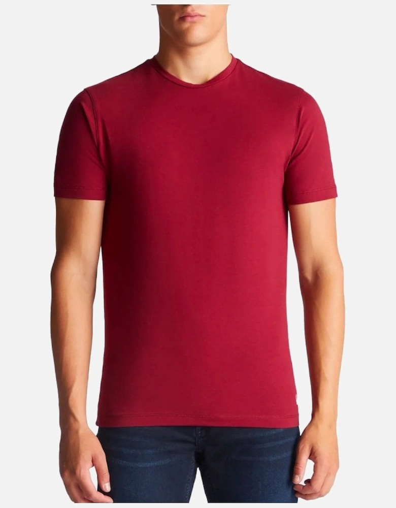 Premium Quality Crew Neck T-Shirt Raspberry