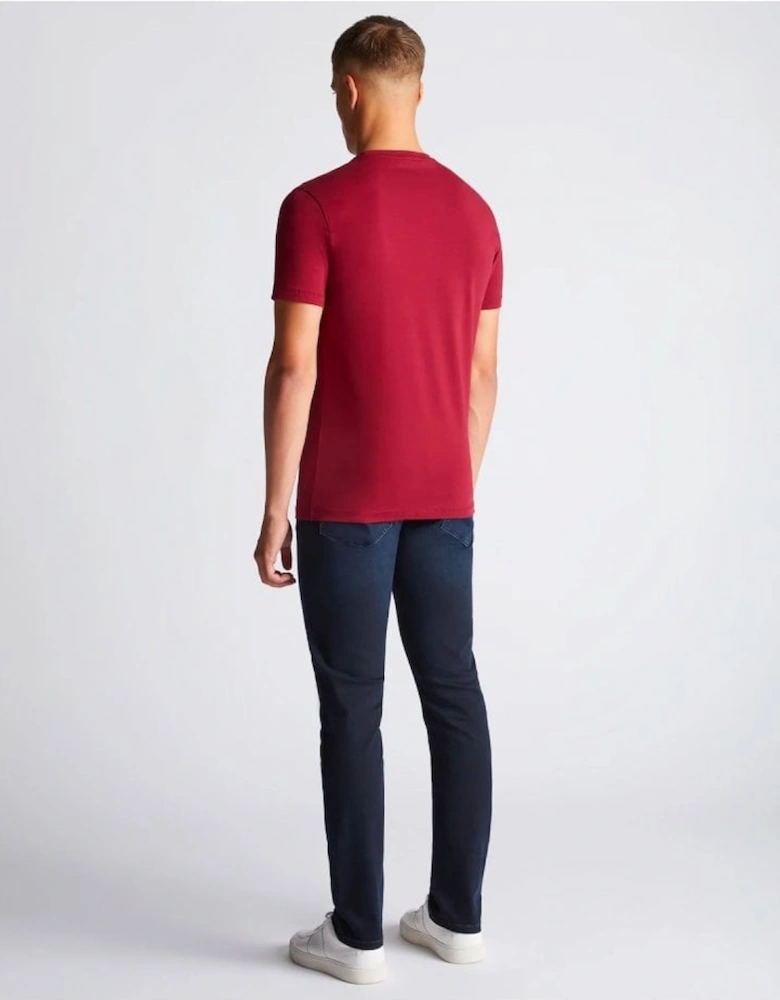 Premium Quality Crew Neck T-Shirt Raspberry