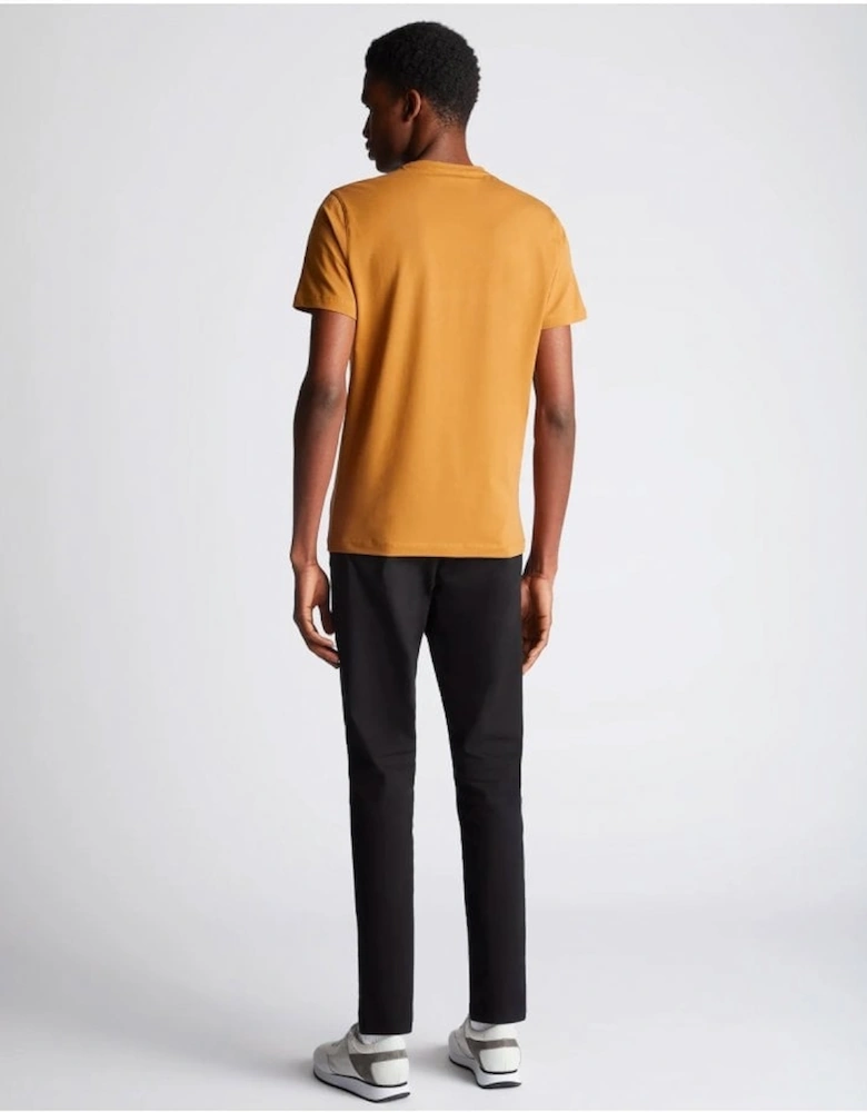 Remus Premium Quality Crew Neck T-Shirt Mustard