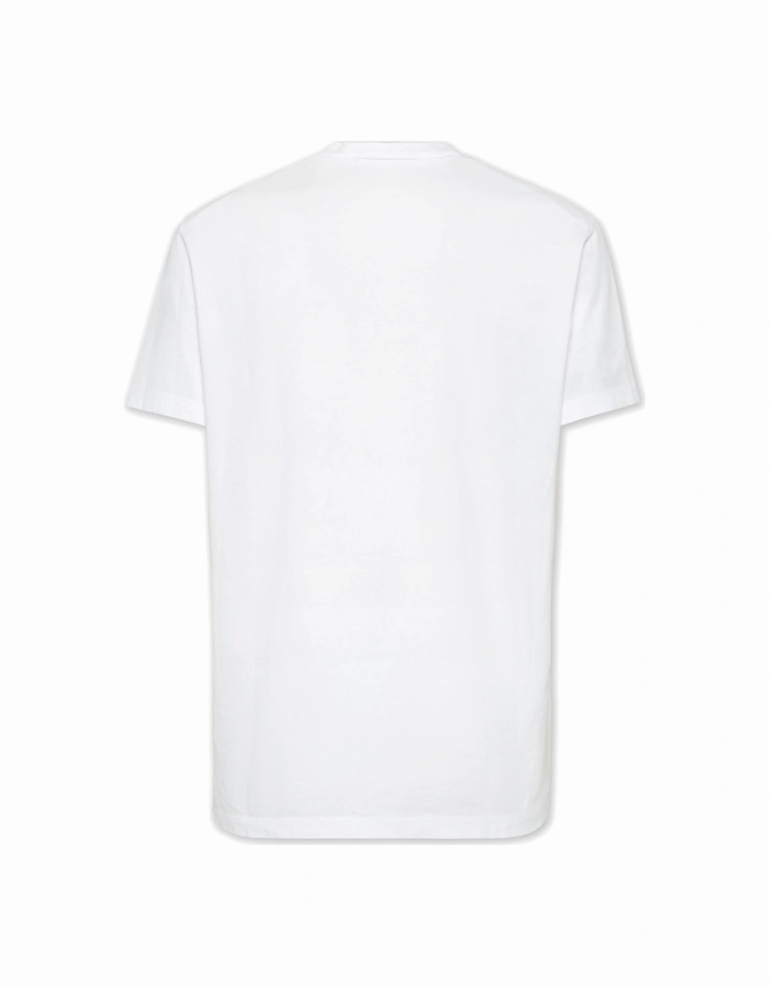 College Branding Cool Fit Tee White