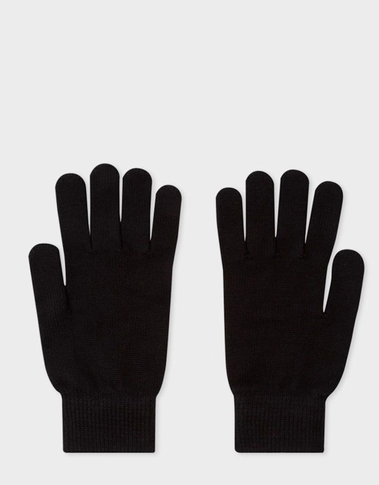 Hat Glove Scarf Set Black