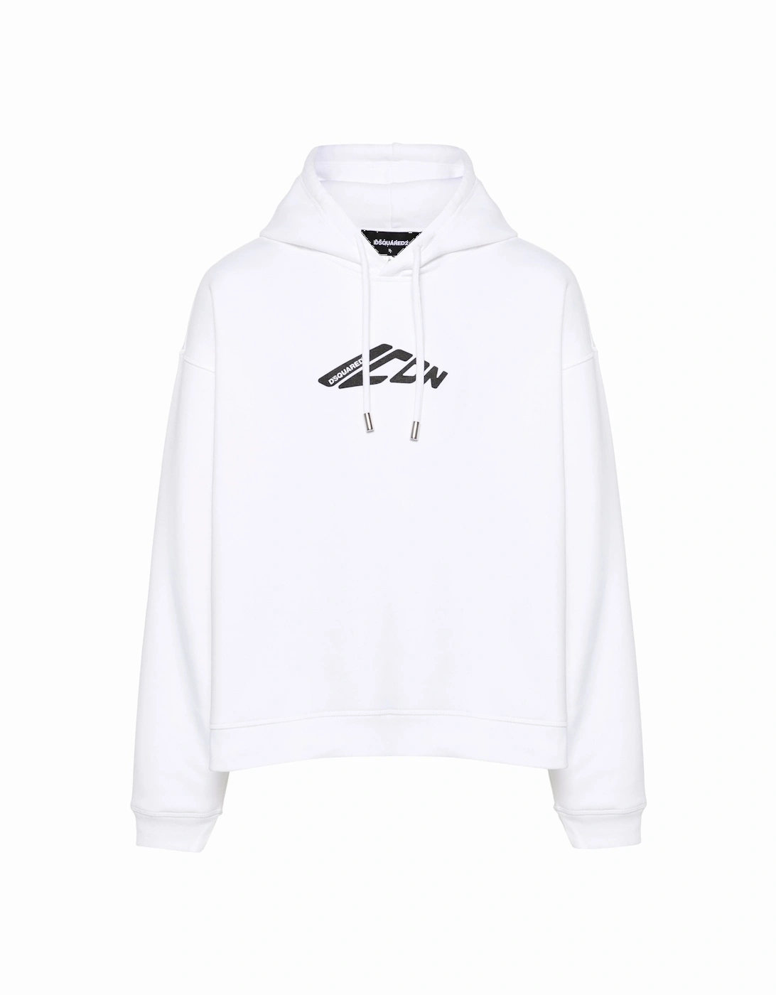 Icon Relax Fit Hoodie White, 6 of 5