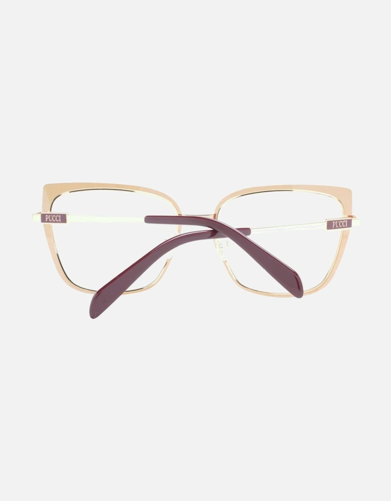 Cat Eye Metal Full-Rim Sunglasses Women - Gold Frames