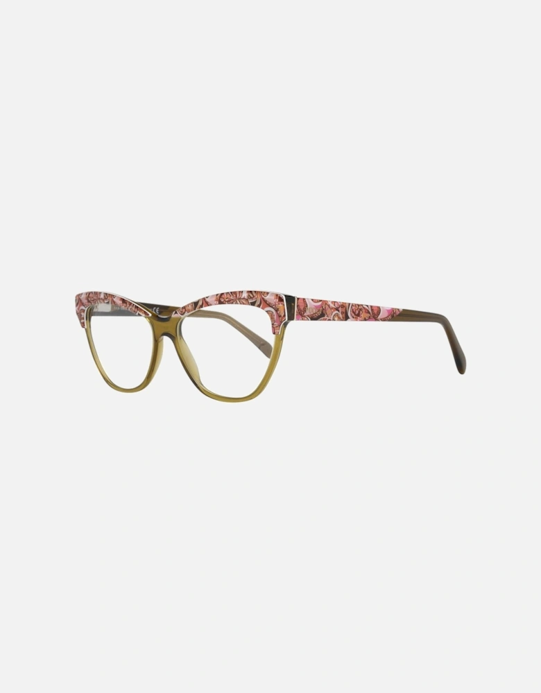 Full-Rim Multicolor Plastic Frame Glasses Women