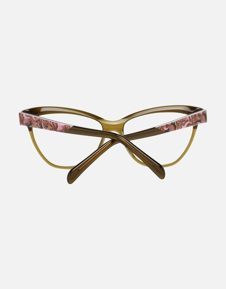 Full-Rim Multicolor Plastic Frame Glasses Women