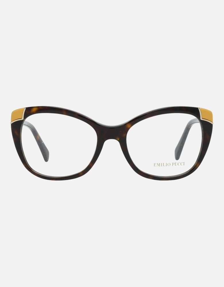 Full-Rim Butterfly Metal & Plastic Glasses Women - Brown Frames