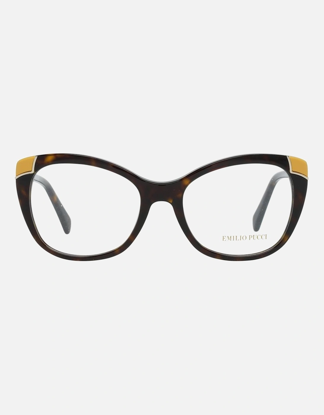 Full-Rim Butterfly Metal & Plastic Glasses Women - Brown Frames