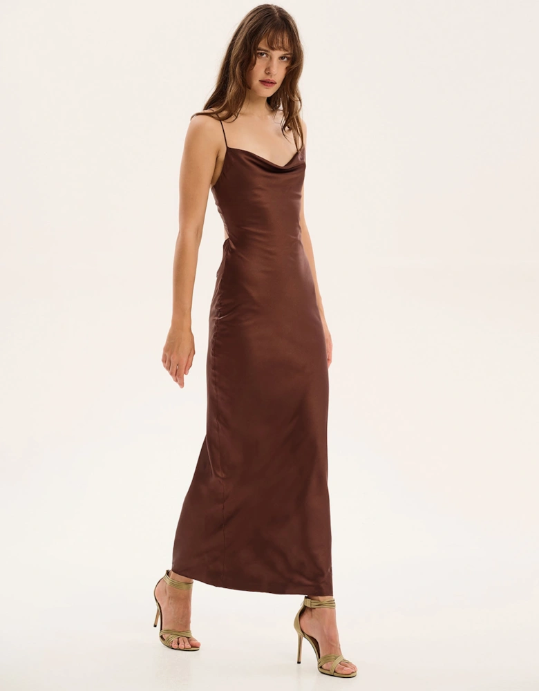 Ginny Dress in Chocolate