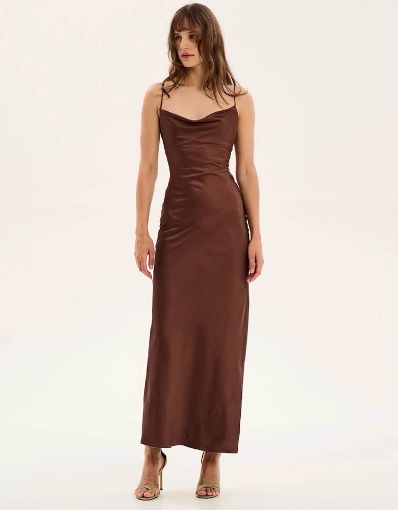 Ginny Dress in Chocolate